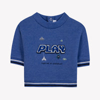 Bleu Éléctrique Chiné / Sweat - Bleu Électrique Play