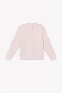ZNO PICS // Sweat - Rose poudré illustration fleurs