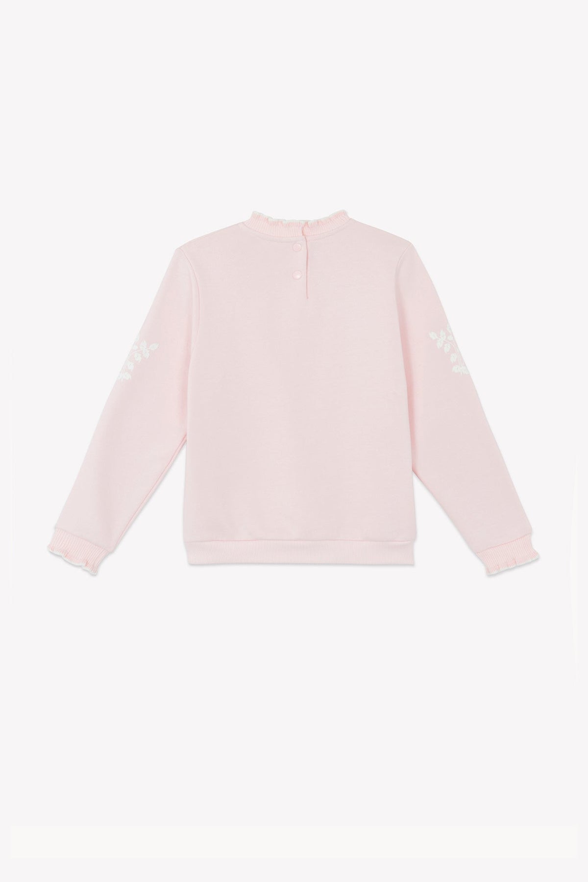 ZNO PICS // Sweat - Rose poudré illustration fleurs