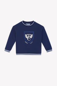ZNO PICS // Sweat - Marine écusson TC