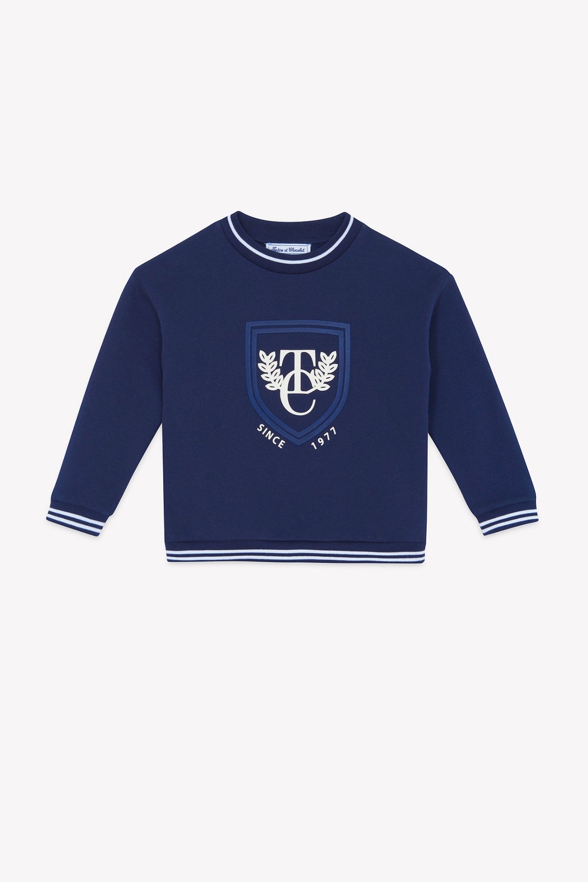 ZNO PICS // Sweat - Marine écusson TC