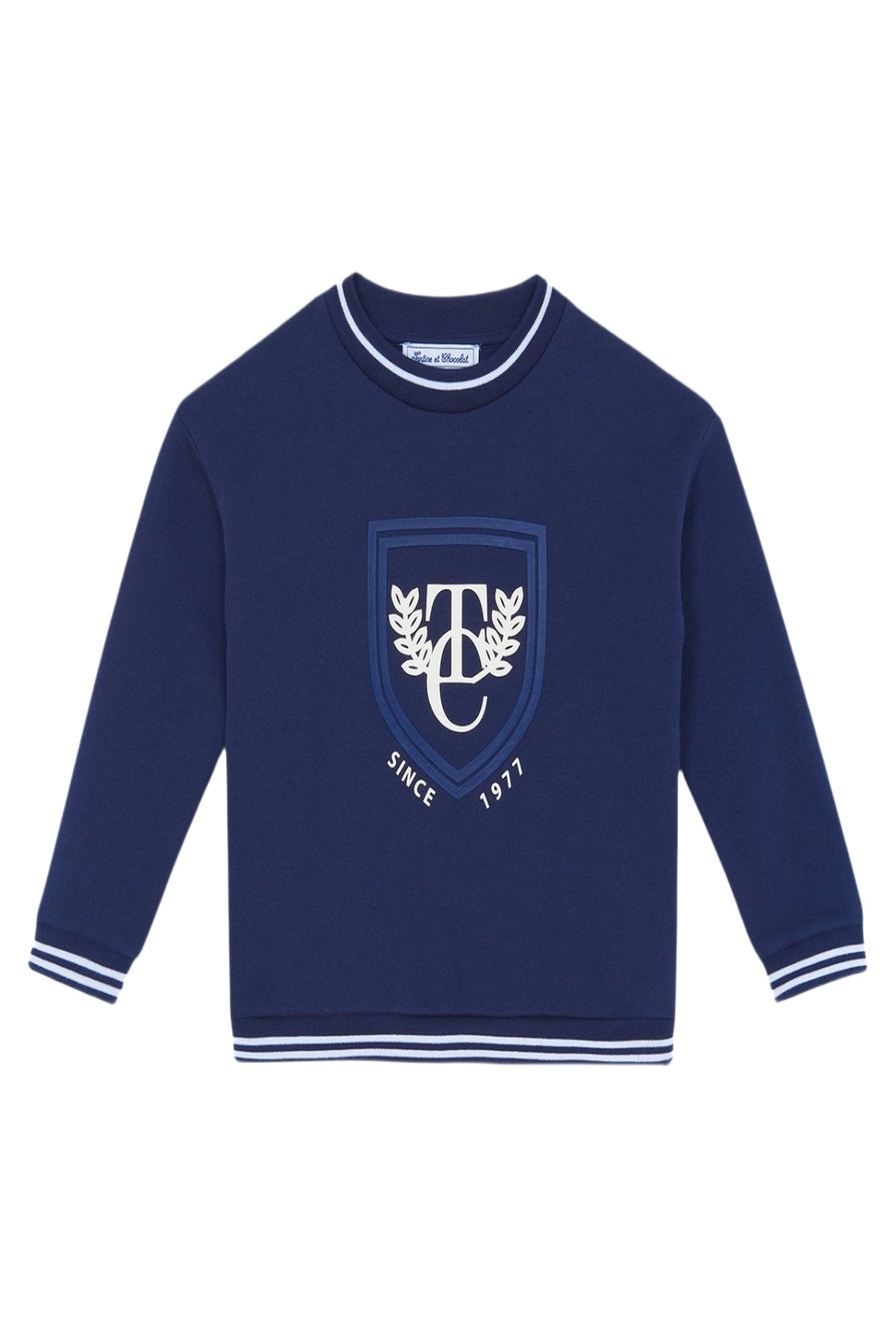 Sweat - Marine écusson TC