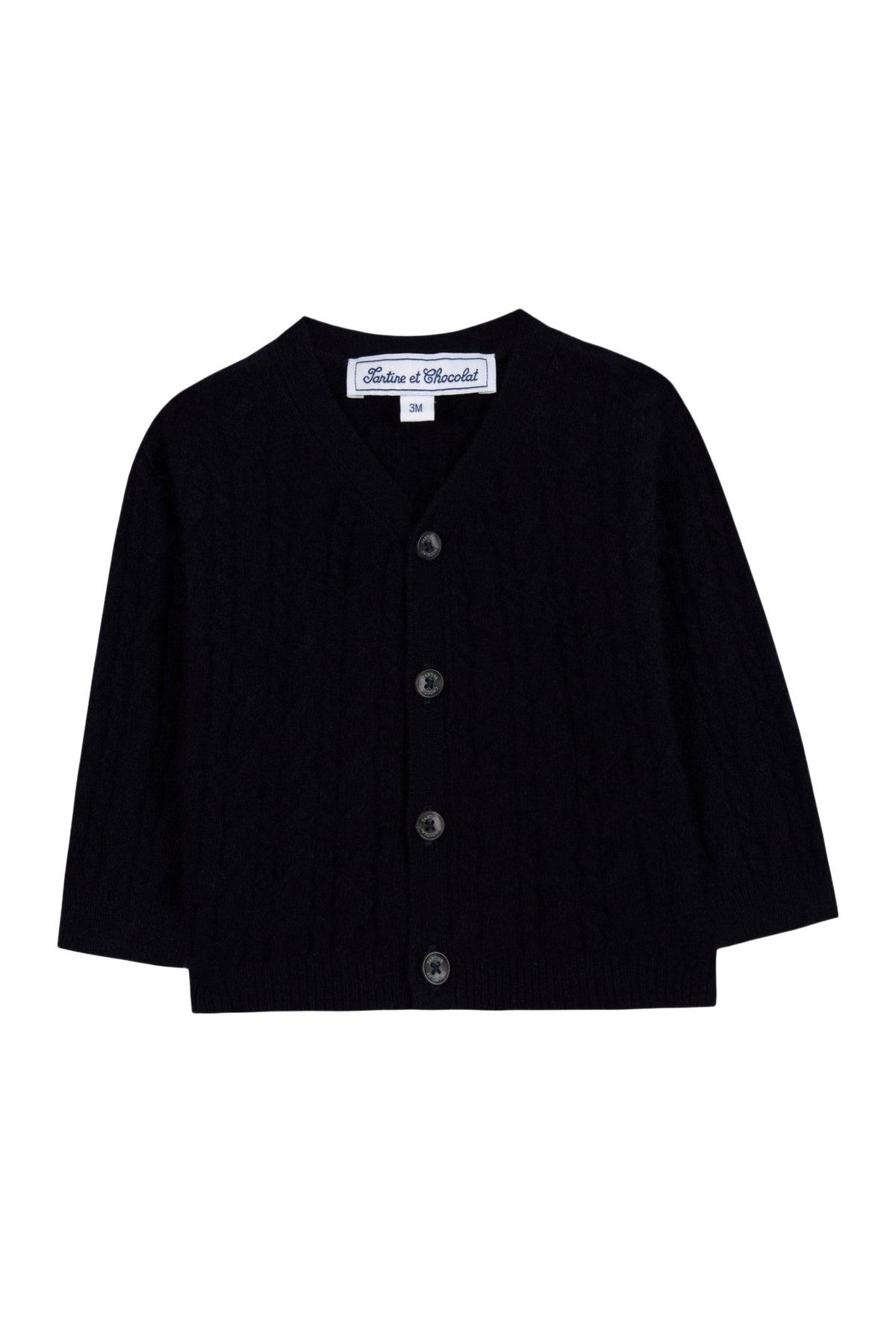 Gilet - Marine 100% cachemire