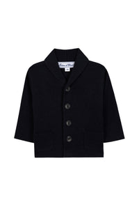 Gilet - Marine maille torsadée