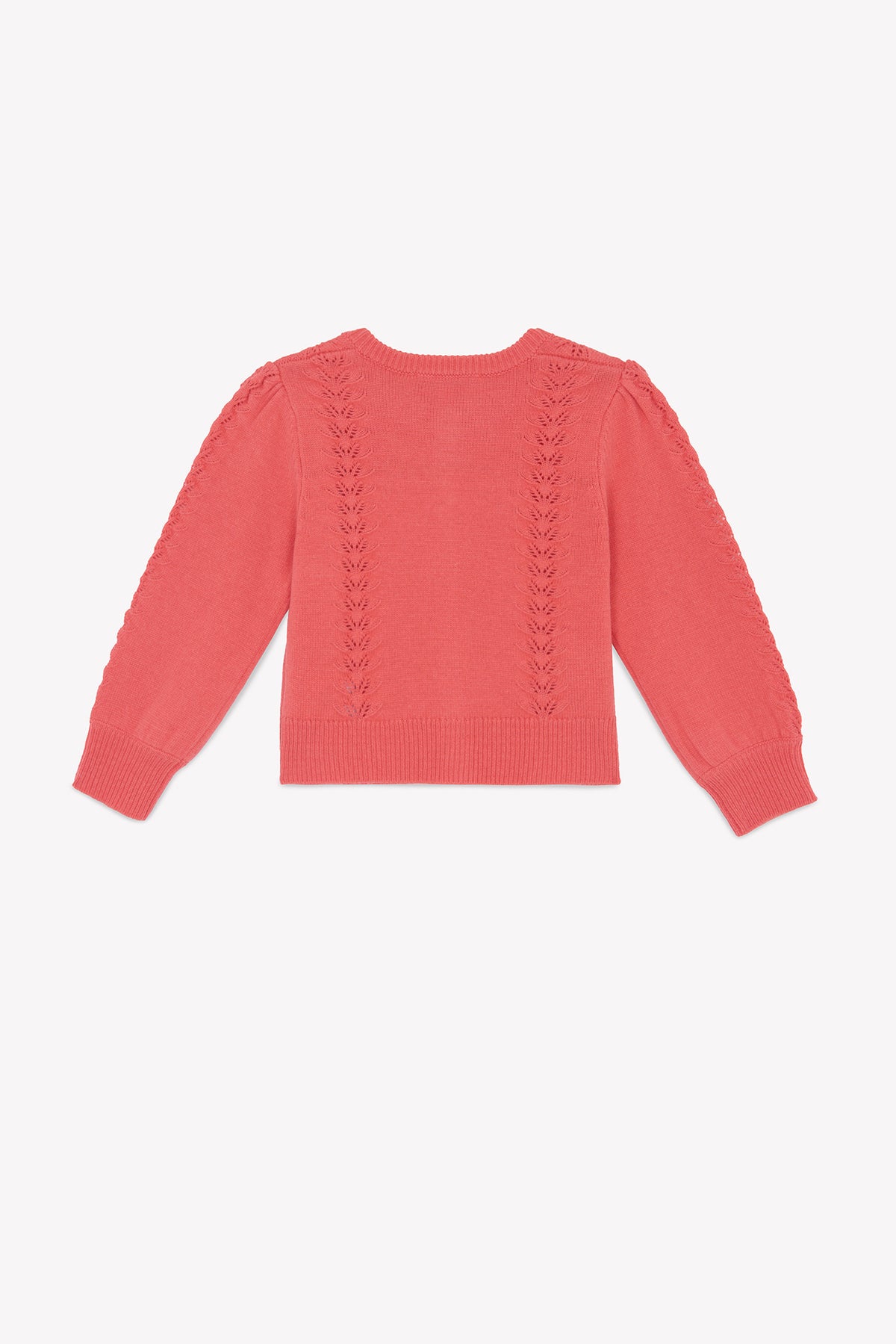 Praline / Cardigan - Praline En Laine Ajourée