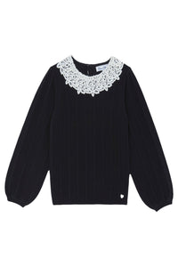 Pull reves étoiles - Noir