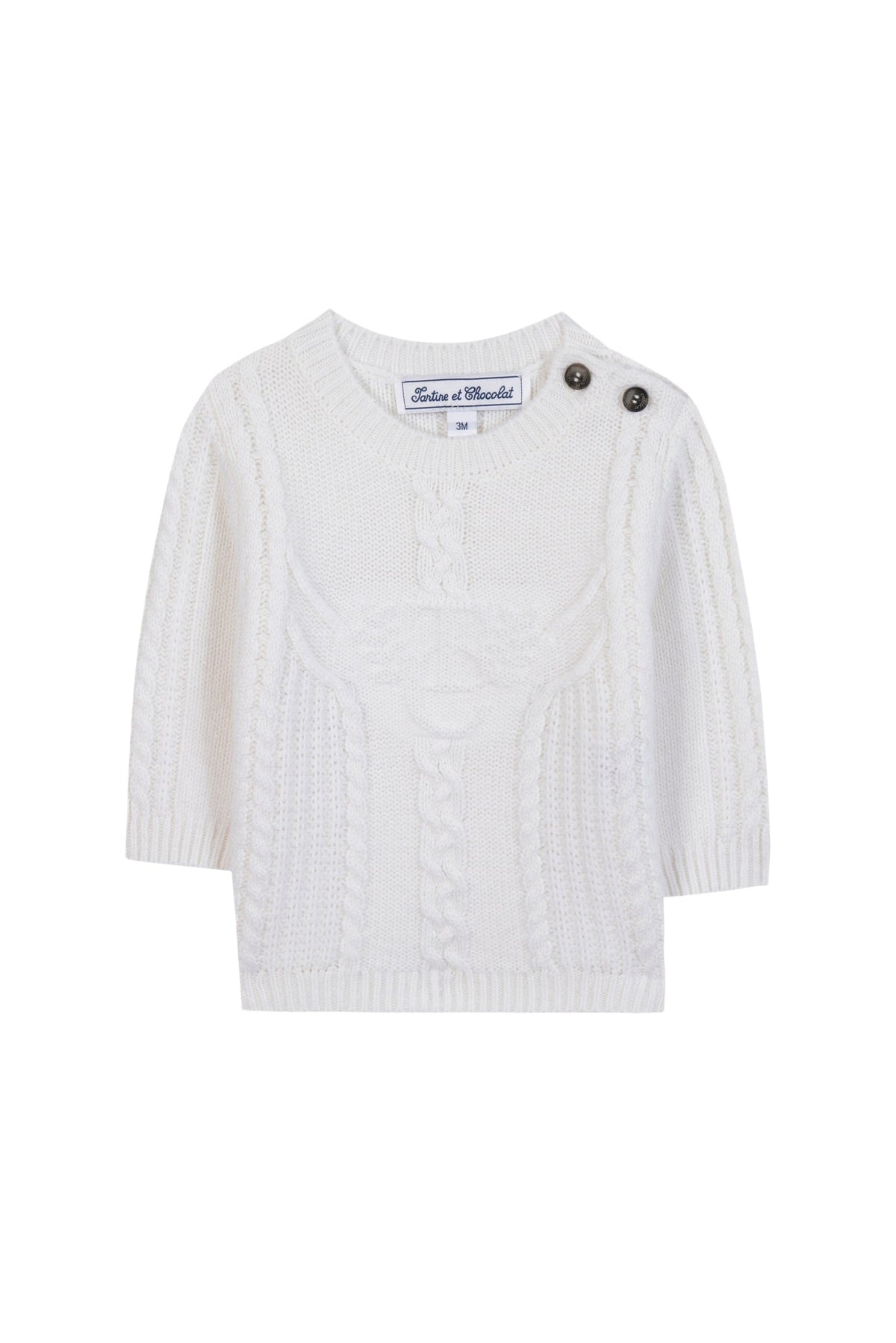 Pull - Ecru signature TC