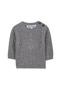 Pull - Gris chiné signature TC