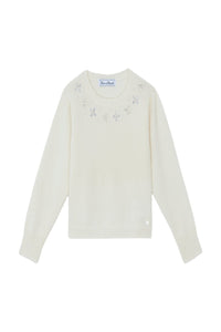 Pull - Ecru paillettes