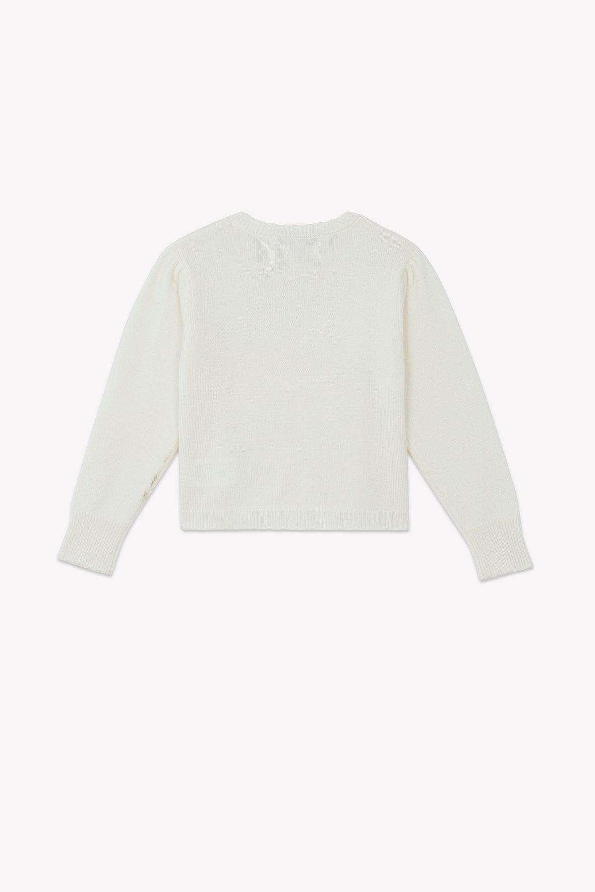 Nacre / Pull - Ecru Paillettes