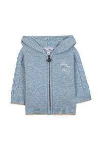 Gilet - Bleu glacier chiné signature TC