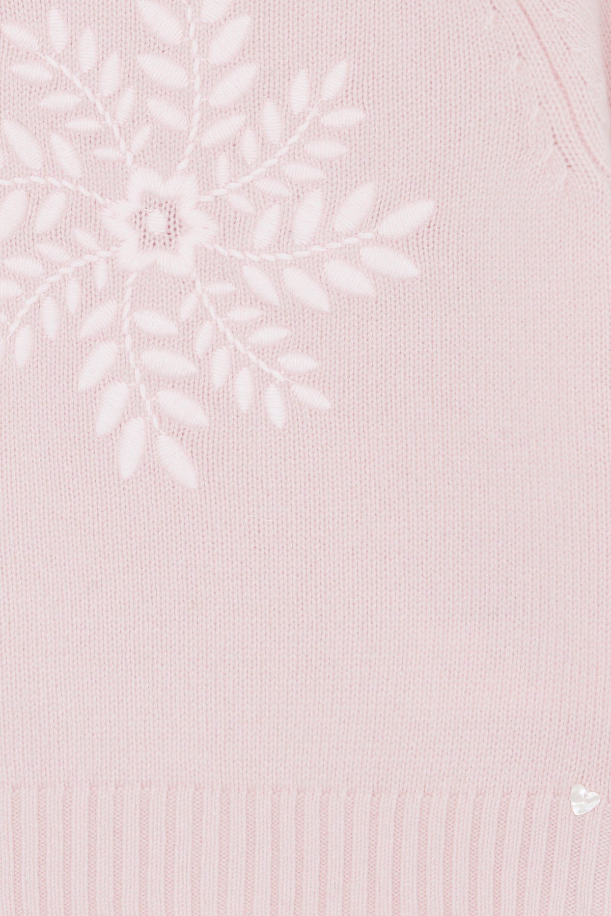 Poudre / Pull - Rose Poudré Illustration Flocon