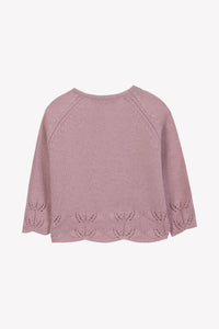 Cardigan petits tresors en laine - Églantine