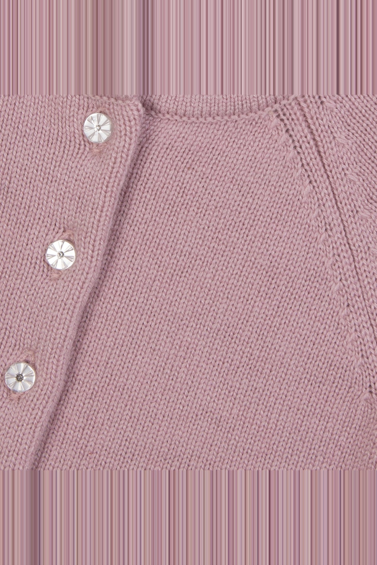 Cardigan petits tresors en laine - Églantine
