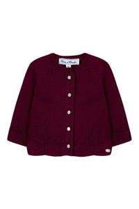 Cardigan - Prune maille