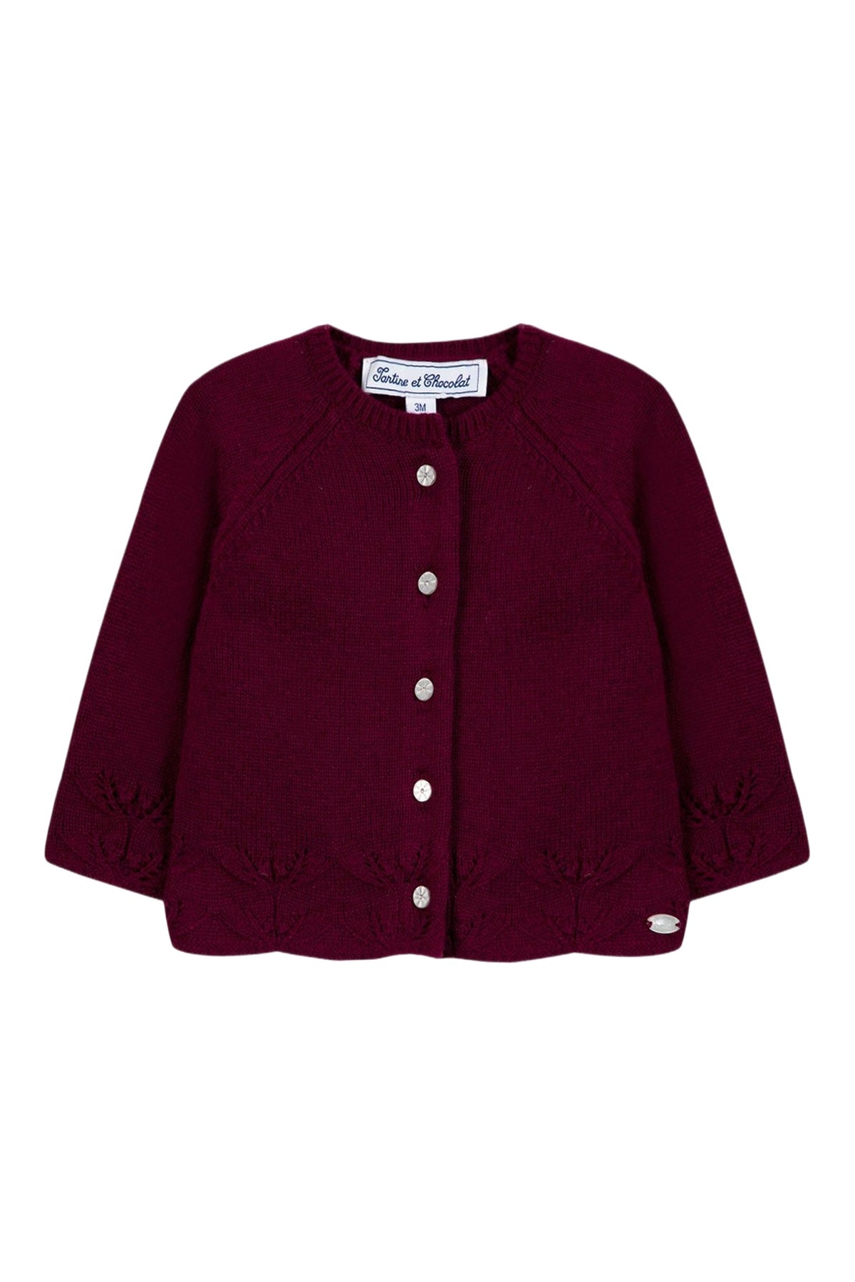 Cardigan - Prune maille