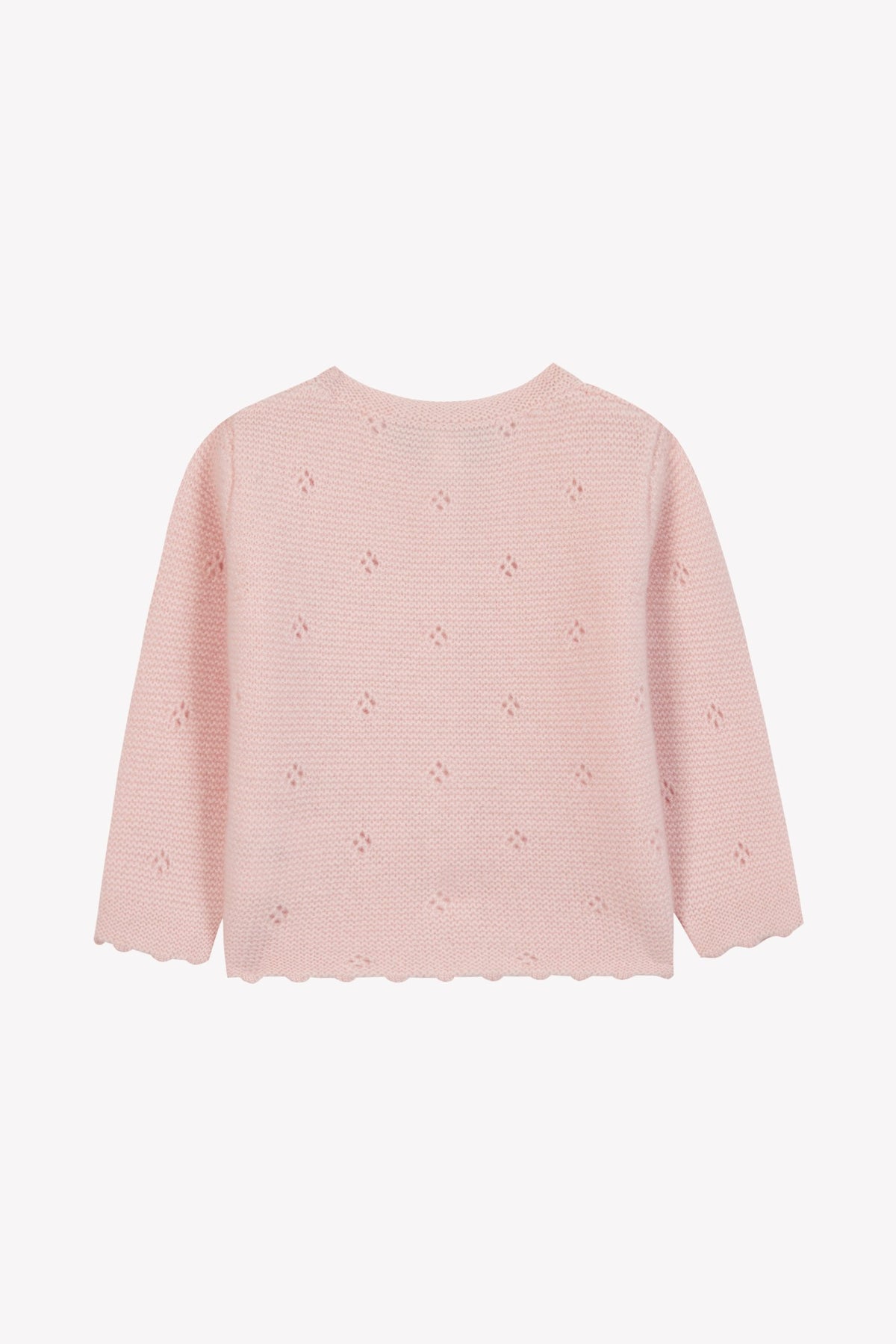 Cardigan petits tresors en cachemire
 - Rose pâle