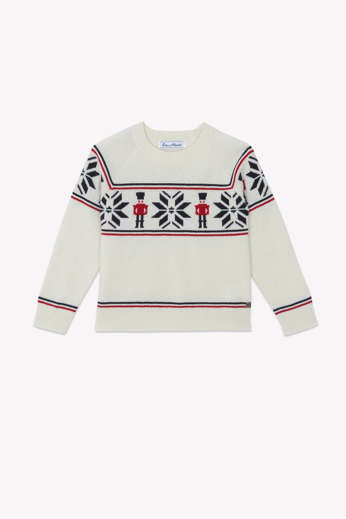 ZNO PICS // Pull - Ecru casse-noisettes