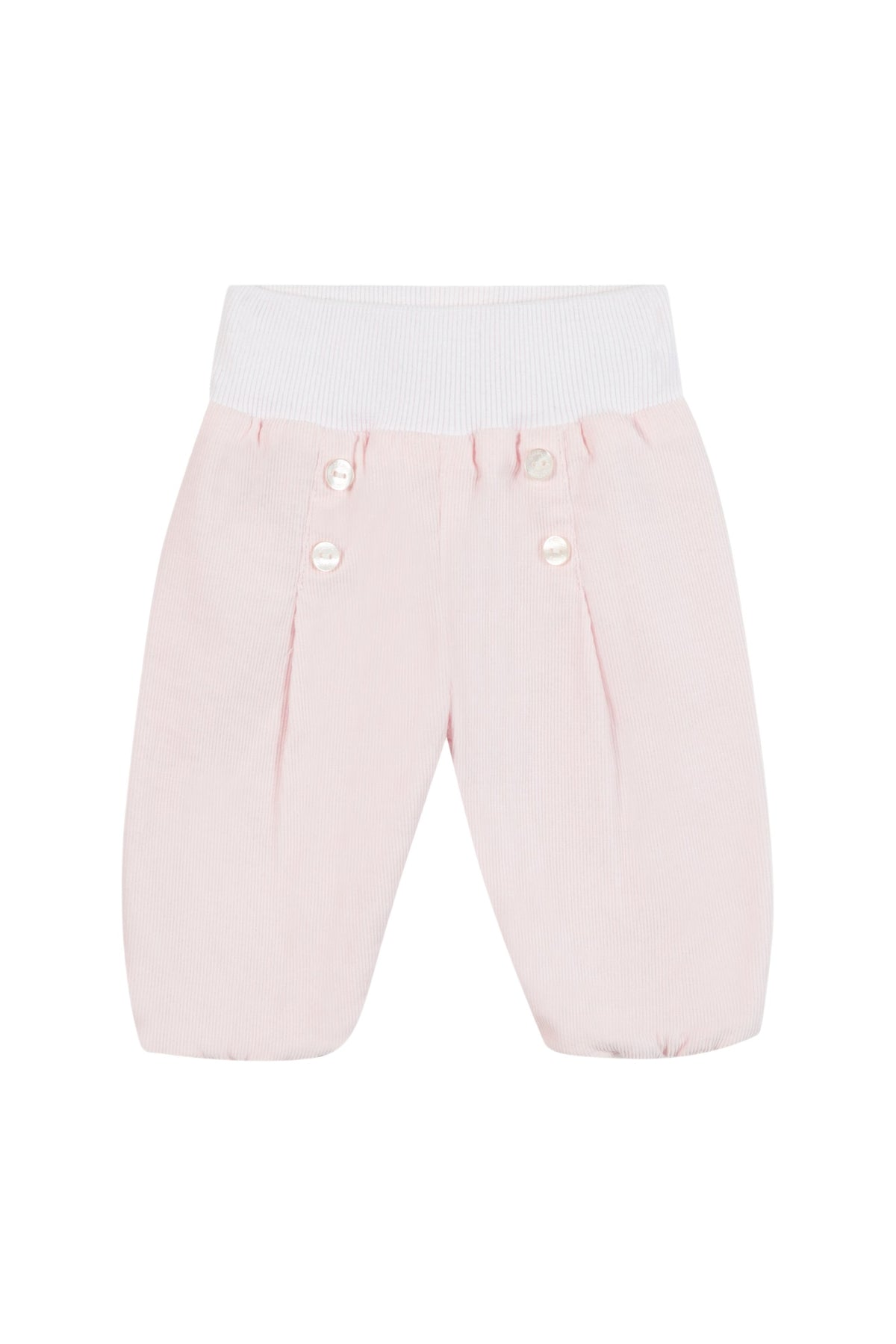 Pantalon - Rose pâle en coton