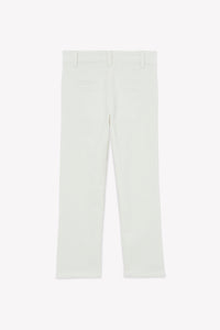 Nacre / Pantalon - Ecru En Velours