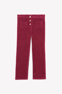 Magenta / Pantalon - Magenta En Velours