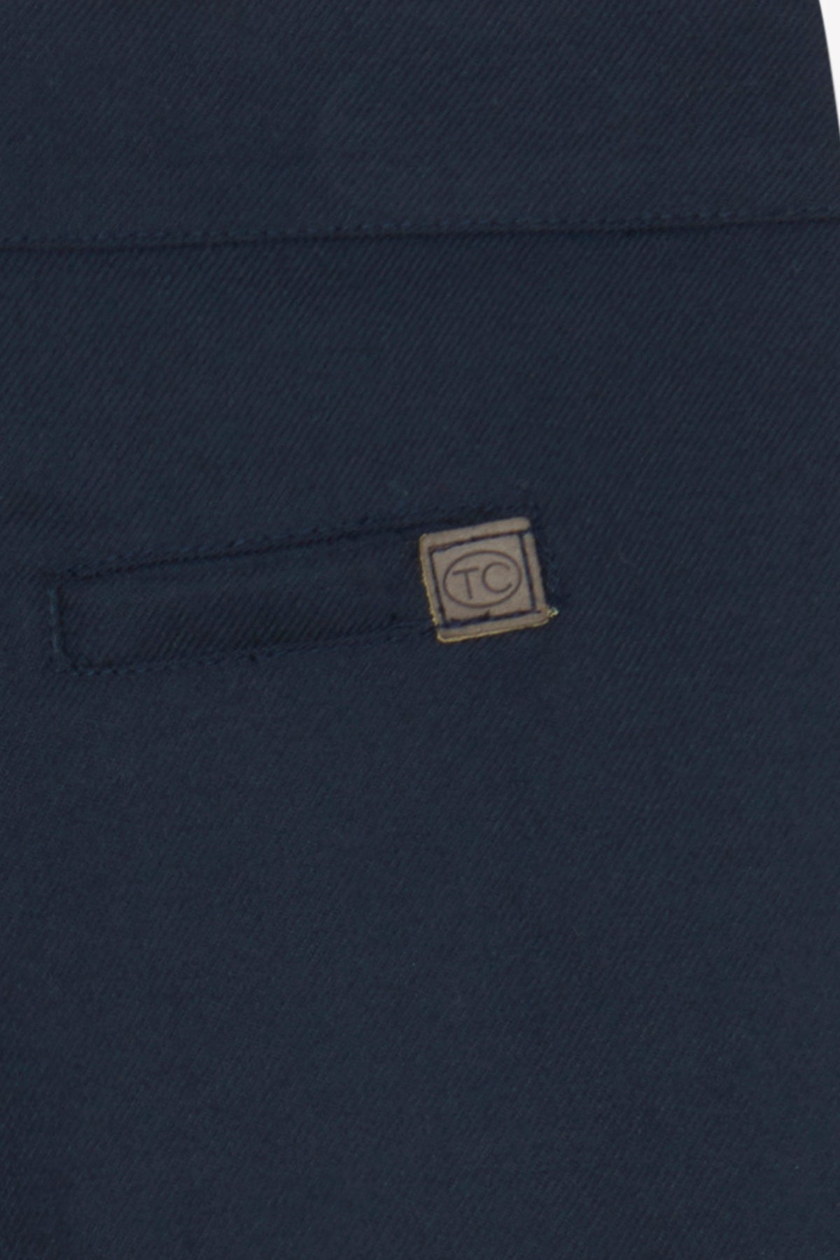 Marine / Pantalon - Marine En Flanelle