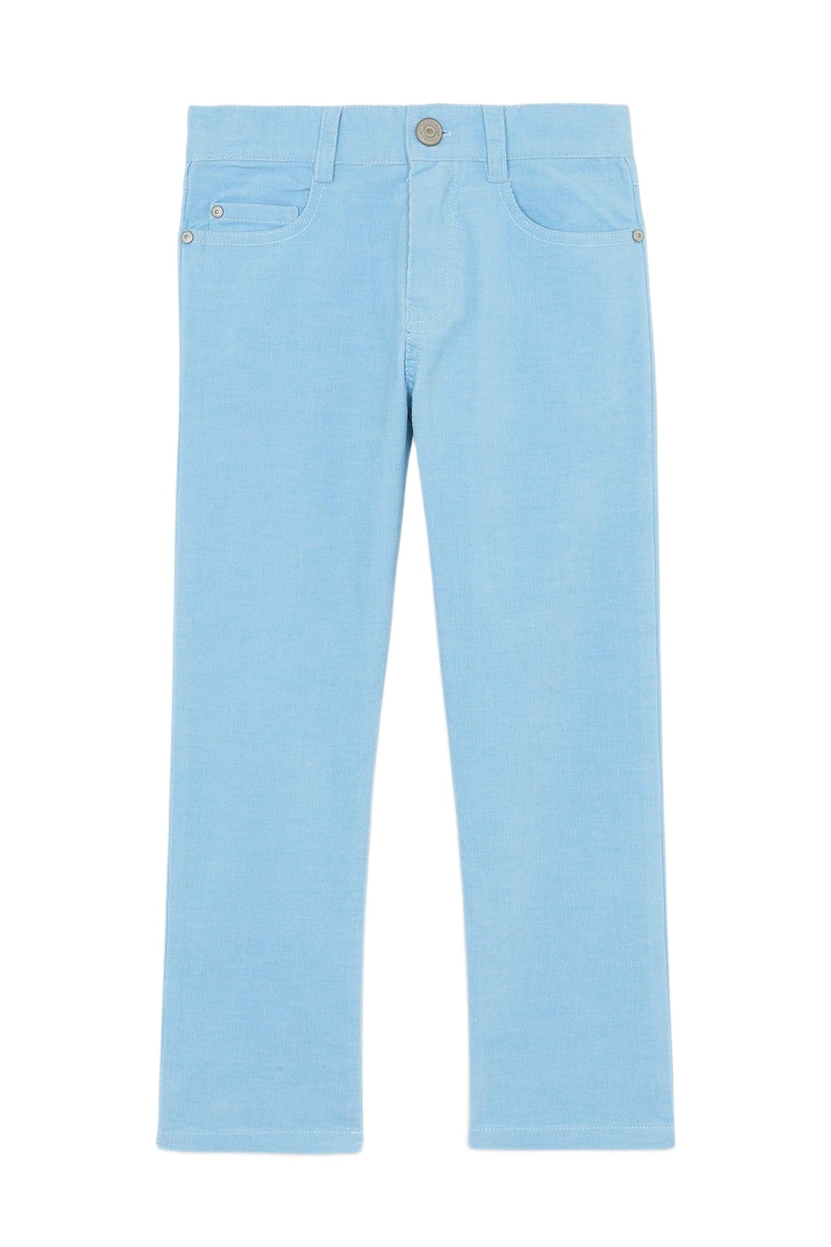 Pantalon - Bleu glacier en velours