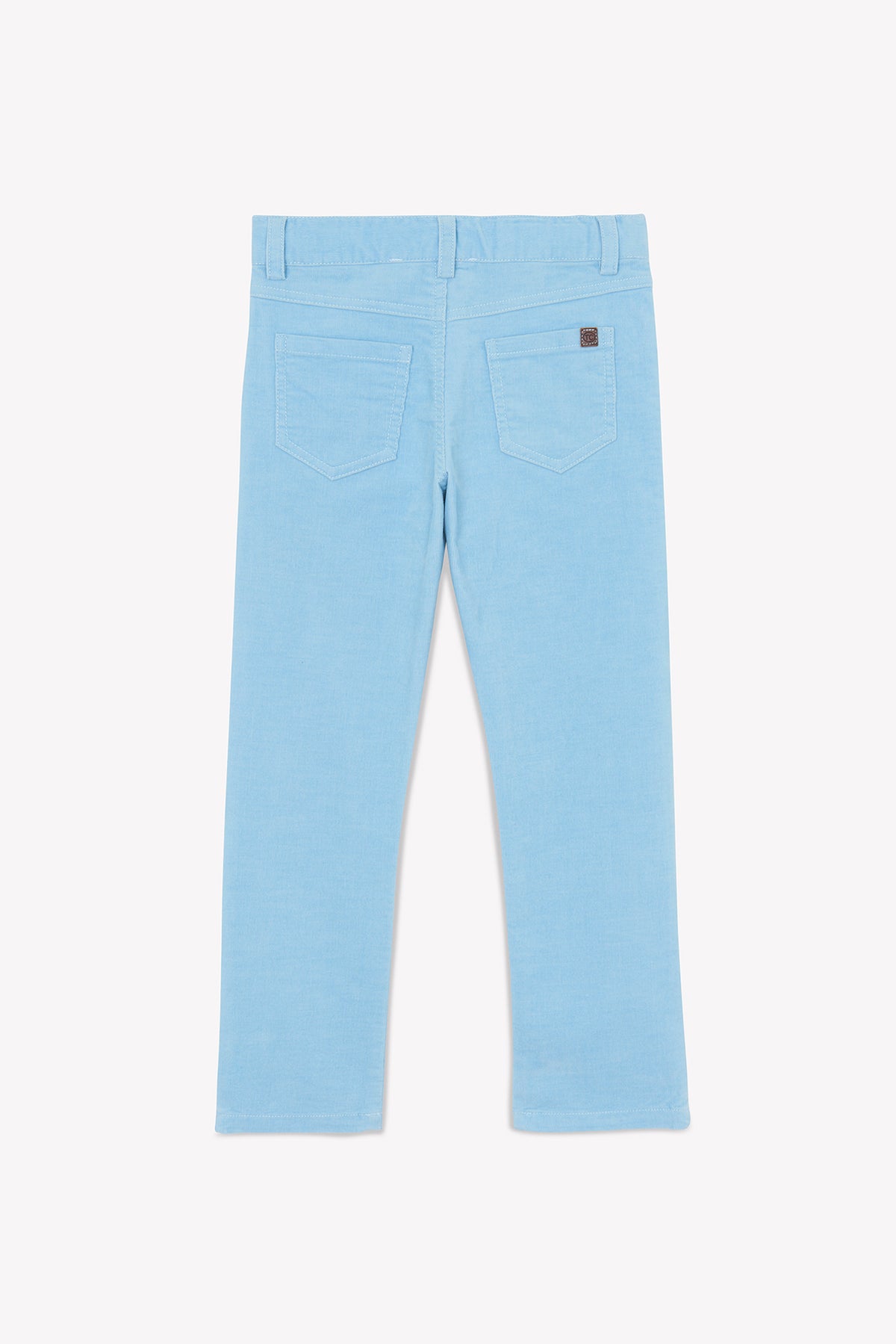 Glacier / Pantalon - Bleu Glacier En Velours