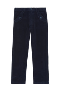 ZNOSTOCK // Pantalon - Marine en velours