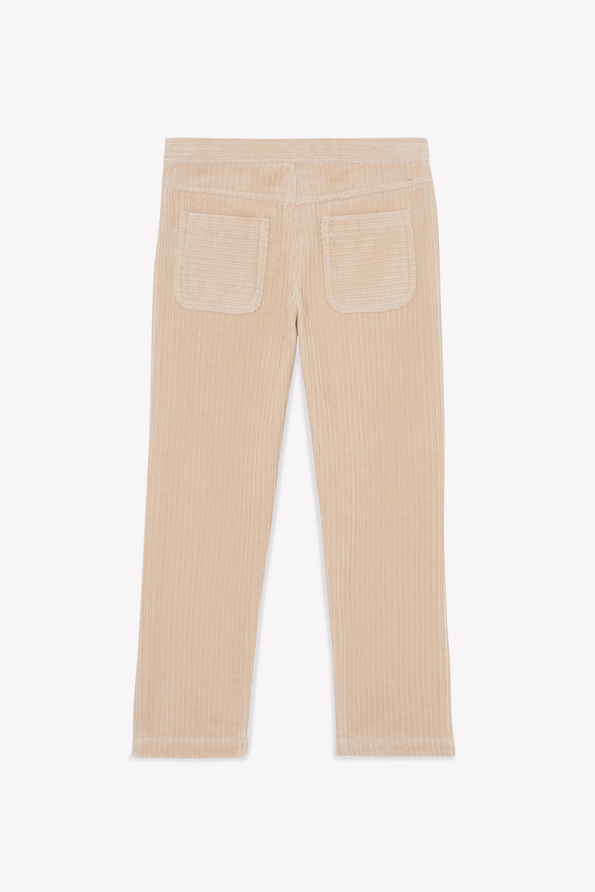 Beige / Pantalon - Beige En Velours