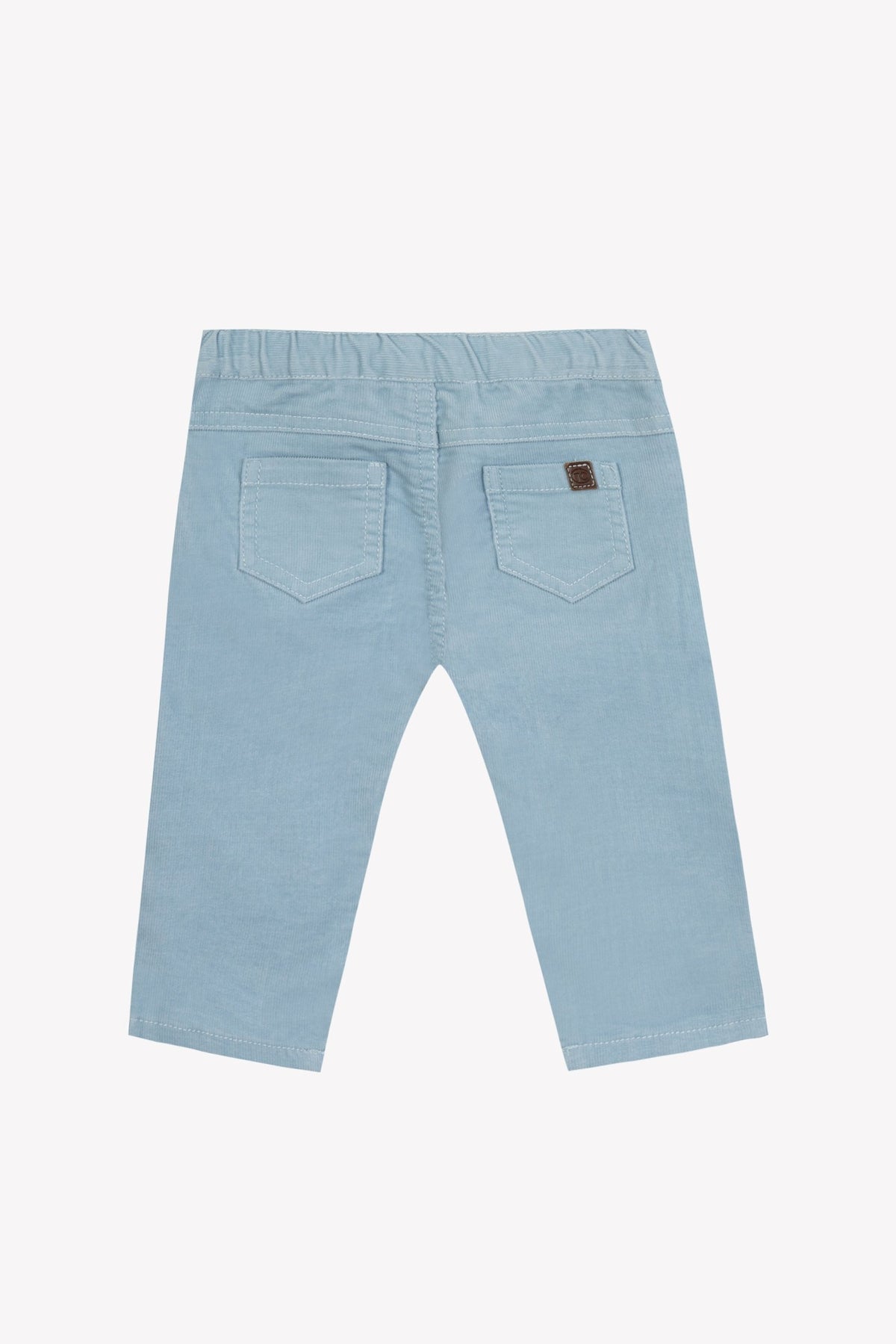 Pantalon douceur alpine en coton - Bleu glacier
