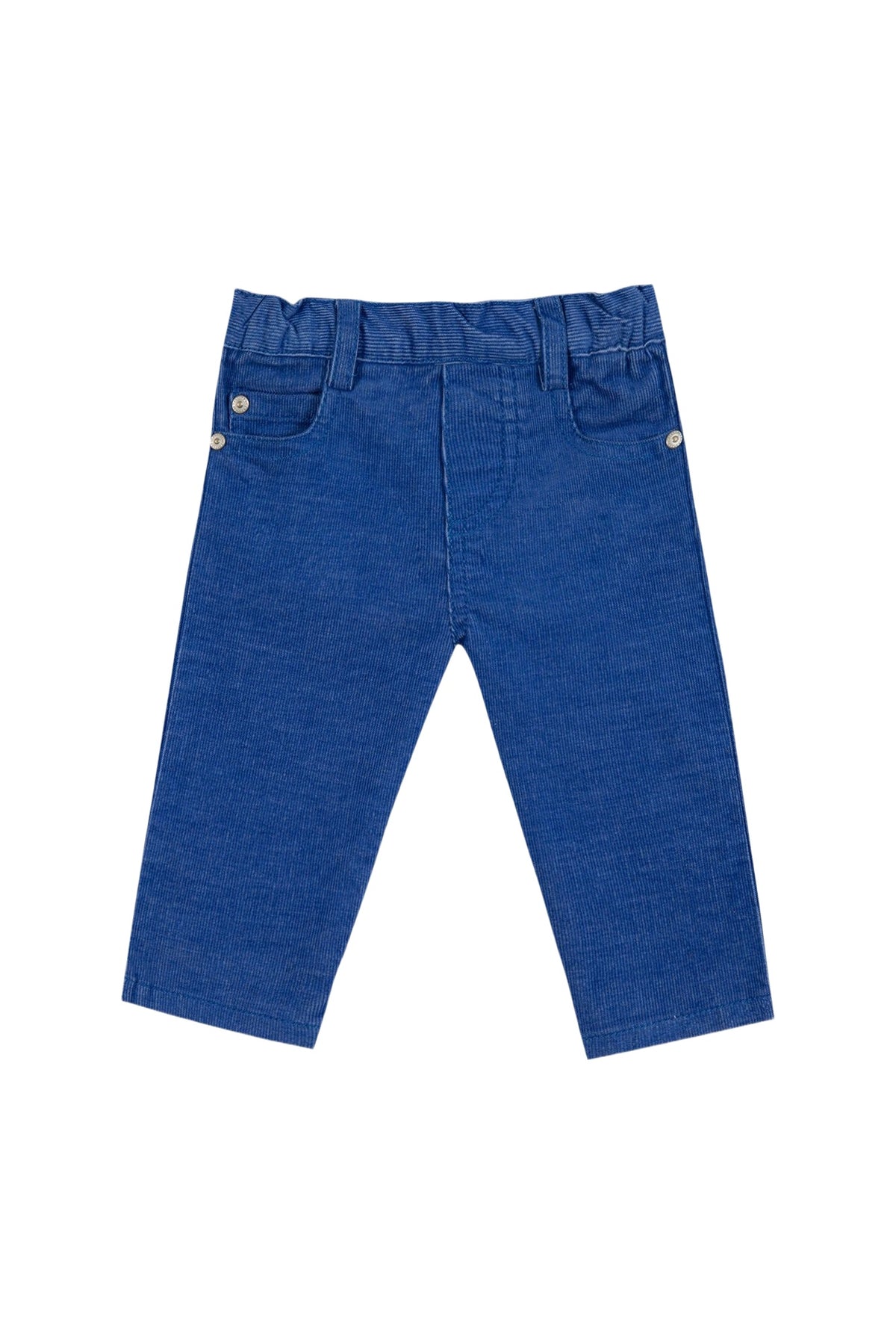 Pantalon game on en coton - Bleu électrique
