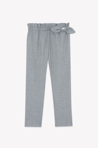 ZNO PICS // Pantalon - Gris chiné en flanelle