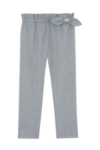 Pantalon preppy winter - Gris chiné