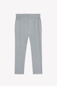 ZNO PICS // Pantalon - Gris chiné en flanelle