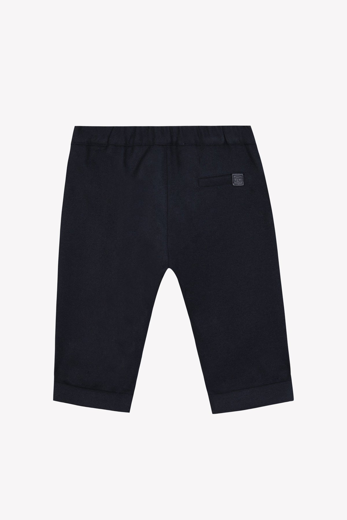 ZNOSTOCK // Pantalon - Marine en flanelle