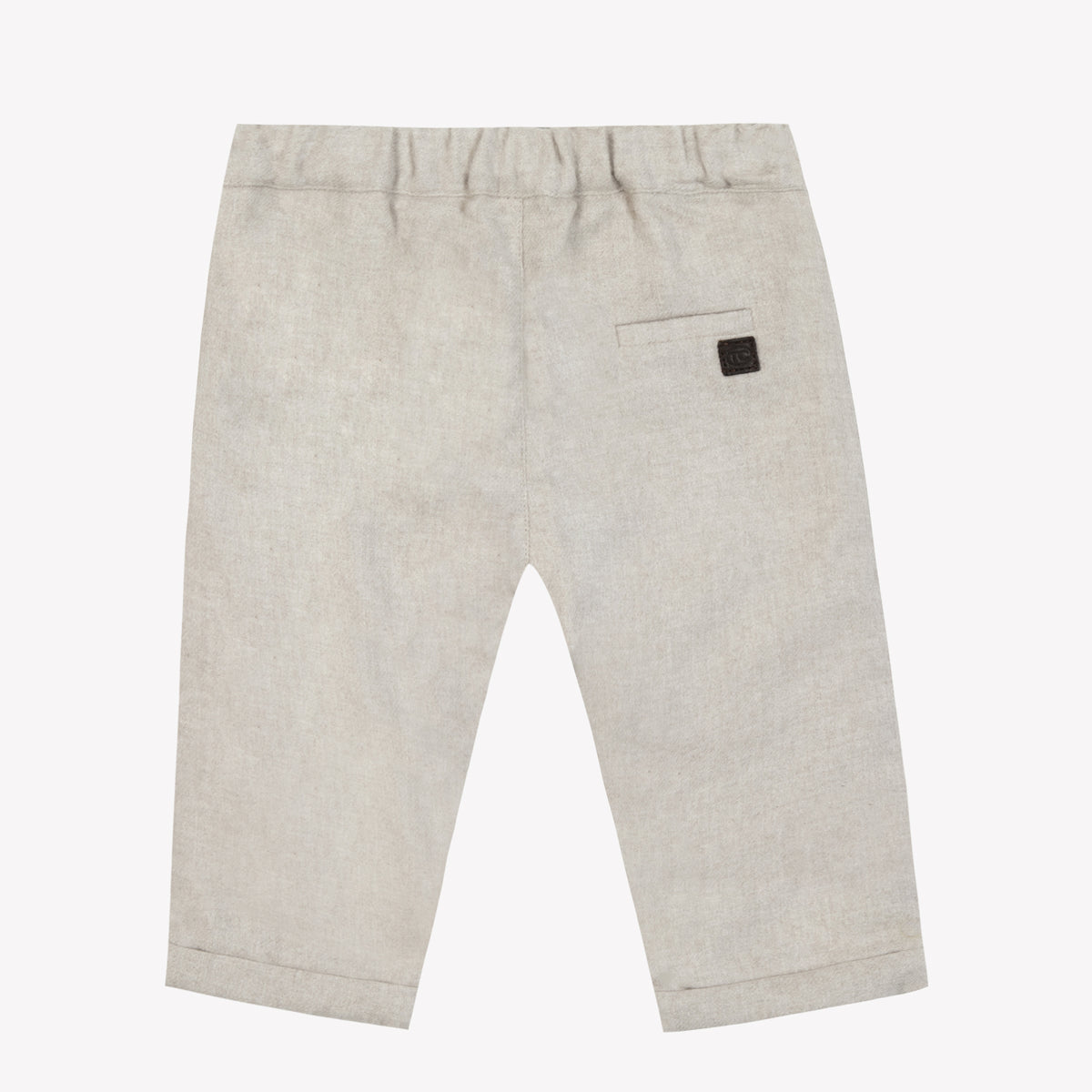Greige Chiné / Pantalon - Greige Chiné En Flanelle