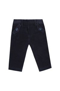 Game On cotton trousers Navy blue