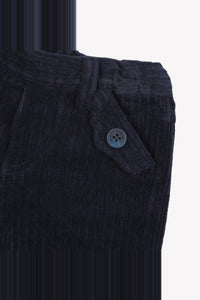 Game On cotton trousers Navy blue