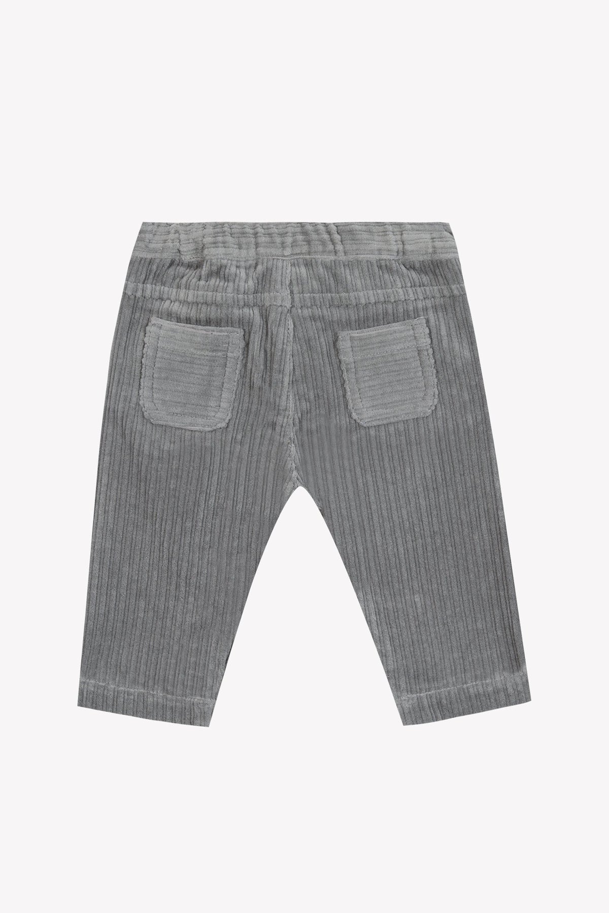 Pantalon petit robot en coton - Gris moyen