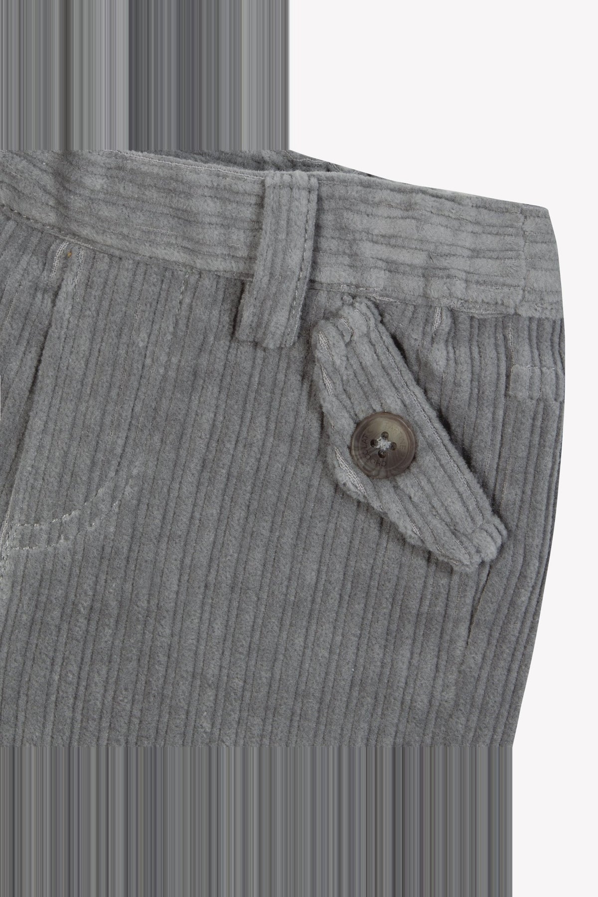 Pantalon petit robot en coton - Gris moyen