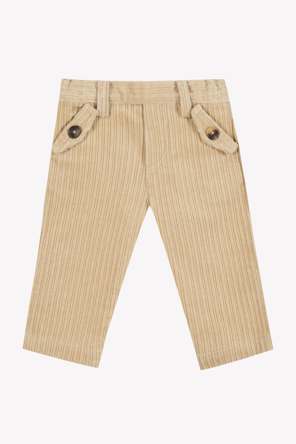 Beige / Pantalon - Beige En Velours