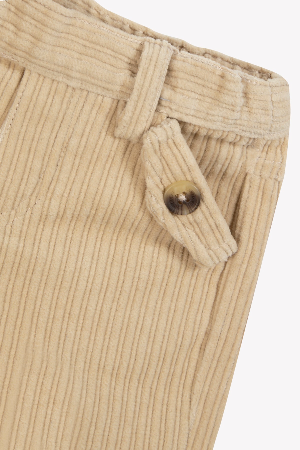 Beige / Pantalon - Beige En Velours