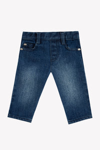 Denim / Pantalon - Marine En Coton