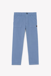 Bleu Grisé / Pantalon - Bleu Grisé Poches