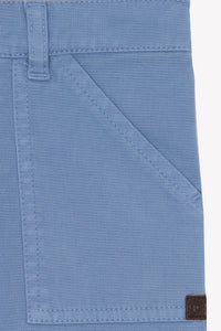 Bleu Grisé / Pantalon - Bleu Grisé Poches