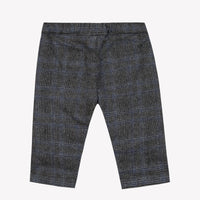 Gris Moyen Chiné / Pantalon - Gris Chiné À Carreaux