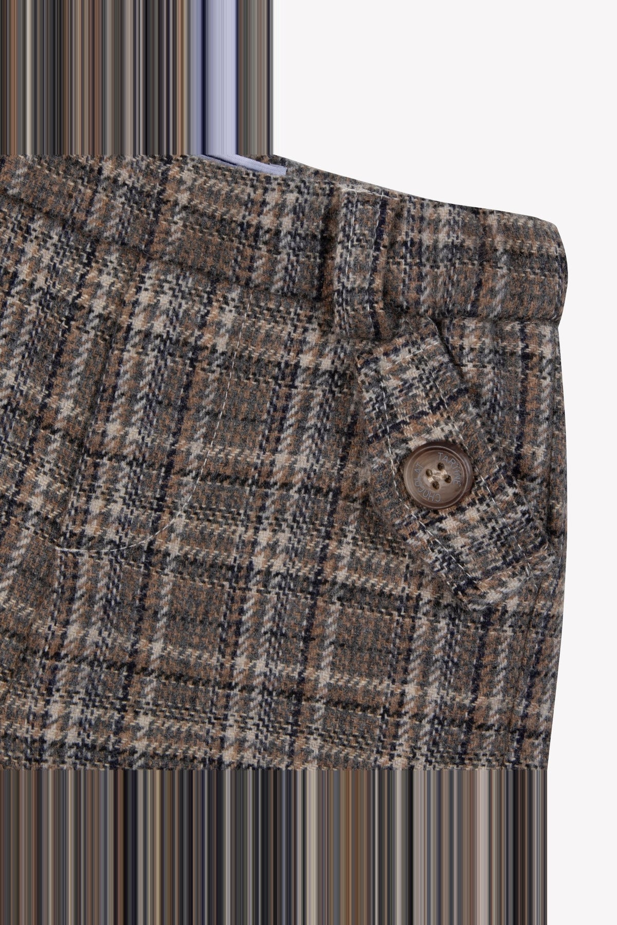 Pantalon douceur alpine en laine - Écorce