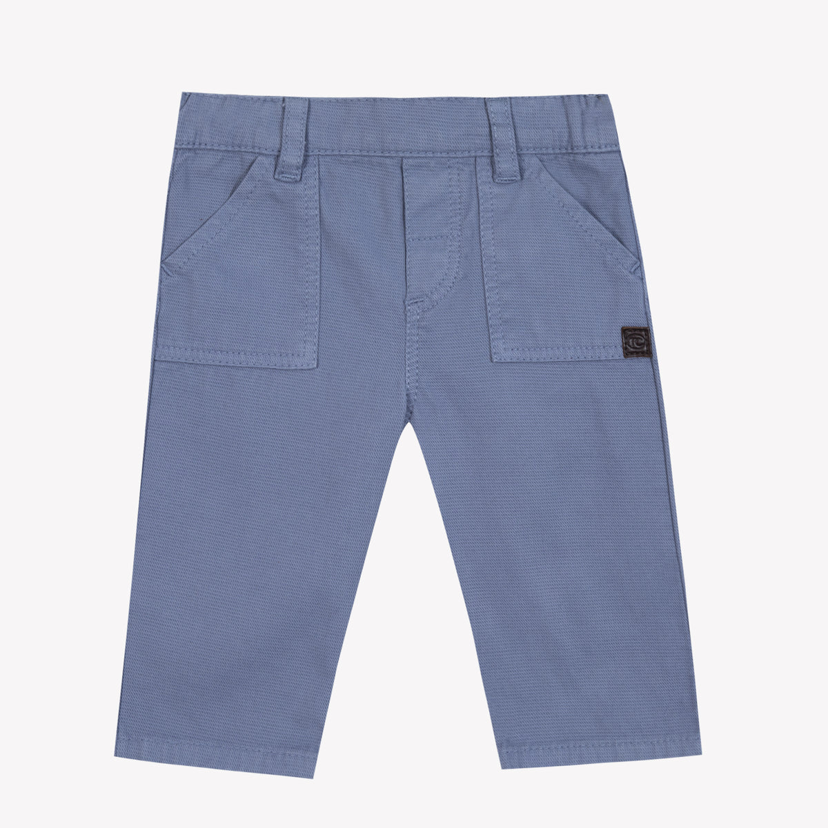 Bleu Grisé / Pantalon - Bleu Grisé Poches