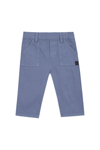 Pantalon - Bleu grisé poches